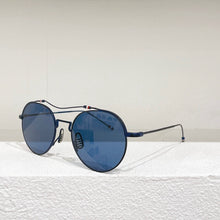 Load image into Gallery viewer, Thom Brand TB233 Men Vintage Round Sunglasses Titanium Double Beam Sun Glasses Women UV Protection Prescription Lens Eyeglasses