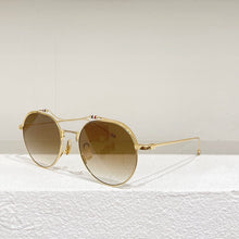 Load image into Gallery viewer, Thom Brand TB233 Men Vintage Round Sunglasses Titanium Double Beam Sun Glasses Women UV Protection Prescription Lens Eyeglasses
