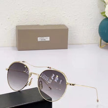 Load image into Gallery viewer, Thom Brand TB233 Men Vintage Round Sunglasses Titanium Double Beam Sun Glasses Women UV Protection Prescription Lens Eyeglasses