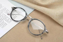 Load image into Gallery viewer, Thom Brand TB908 Pure Titanium Glasses Frame Men Women Retro Round Circle Eyeglasses Myopia Optical Prescription Eyewear Oculos