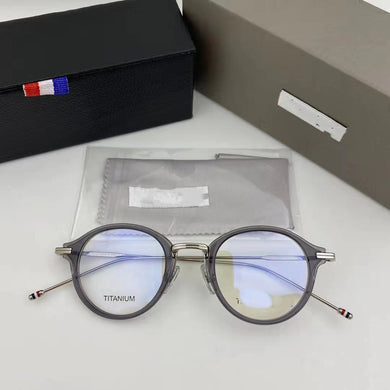 Thom Brand TB908 Pure Titanium Glasses Frame Women Retro Round Prescription Eyeglasses Myopia Optical Eyewear Male spectacles