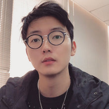 Load image into Gallery viewer, Thom Brand TB908 Pure Titanium Glasses Frame Women Retro Round Prescription Eyeglasses Myopia Optical Eyewear Male spectacles