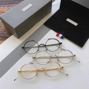 Thom Brand Titanium alloy Glasses Frame Prescription Small Round Eyeglasses Men Women Optical Spectacles TBX910 Reading Eyewear