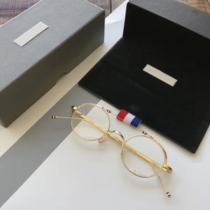 Thom Brand Titanium alloy Glasses Frame Prescription Small Round Eyeglasses Men Women Optical Spectacles TBX910 Reading Eyewear