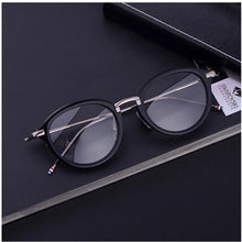 Load image into Gallery viewer, Thom Design Acetate Alloy Glasses Frame Men Women Retro Round Circle Eyeglasses Myopia Optical Prescription Eyewear Oculos TB011