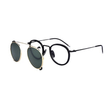 Load image into Gallery viewer, Thom Vintage Glasses Frame For Men Women TB710 Myopia Spectacle Eyeglasses With Polarized Clip Eyewear With Original Box