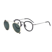 Load image into Gallery viewer, Thom Vintage Glasses Frame For Men Women TB710 Myopia Spectacle Eyeglasses With Polarized Clip Eyewear With Original Box