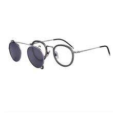 Load image into Gallery viewer, Thom Vintage Glasses Frame For Men Women TB710 Myopia Spectacle Eyeglasses With Polarized Clip Eyewear With Original Box