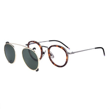 Load image into Gallery viewer, Thom al Vintage Glasses Frame For Men And Women TB710 Myopia Spectacle Eyeglasses With Polarized Clip Eyewear With Box