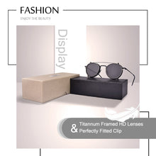 Load image into Gallery viewer, Thom al Vintage Glasses Frame For Men And Women TB710 Myopia Spectacle Eyeglasses With Polarized Clip Eyewear With Box