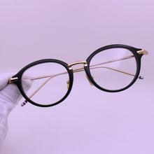 Load image into Gallery viewer, Thom  Round Acetate Alloy Temple Glasses Frames For Men And Women TB011 Eyeglasses Myopia Reading Eyewear Oculos