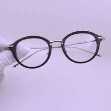 Load image into Gallery viewer, Thom  Round Acetate Alloy Temple Glasses Frames For Men And Women TB011 Eyeglasses Myopia Reading Eyewear Oculos
