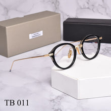 Load image into Gallery viewer, Thom  Round Acetate Alloy Temple Glasses frames for Men and Women TB011 eyeglasses myopia reading eyewear Oculos