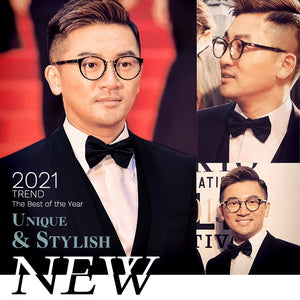 Thom Retro Round Acetate Glasses Frame Men Women Prescription Eyeglasses Frame With Original Box Myopia Optical Eyewear TB008