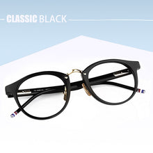 Load image into Gallery viewer, Thom Retro Round Acetate Glasses Frame Men Women Prescription Eyeglasses Frame With Original Box Myopia Optical Eyewear TB008
