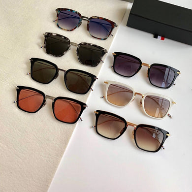Thom Sunglasses 2023 Polarized Lens Multi Color Vintage Metal Frame