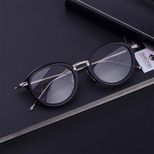 Carica l&#39;immagine nel visualizzatore di Gallery, Thom TB011 Metal Acetate Glasses Frame Men Women Retro Round Circle Eyeglasses Myopia Optical Prescription Eyewear Oculos