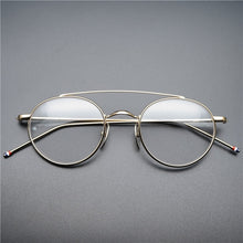 Load image into Gallery viewer, Thom Titanium Vintage Metal Eyeglasses Frame TB101 Men and Women Retro Round Eyeglasses Frame