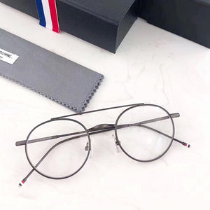 Thom Titanium Vintage Metal Eyeglasses Frame TB101 Men and Women Retro Round Eyeglasses Frame