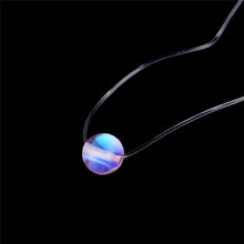 Load image into Gallery viewer, Fashion 4 Styles 8mm Europe Pendant &amp; Necklace Fish Line Transparent line Bridal Wedding Necklaces For Women