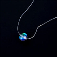 Load image into Gallery viewer, Fashion 4 Styles 8mm Europe Pendant &amp; Necklace Fish Line Transparent line Bridal Wedding Necklaces For Women