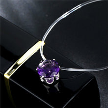 Load image into Gallery viewer, Fashion 4 Styles 8mm Europe Pendant &amp; Necklace Fish Line Transparent line Bridal Wedding Necklaces For Women