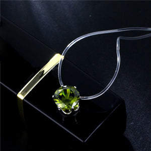 Fashion 4 Styles 8mm Europe Pendant & Necklace Fish Line Transparent line Bridal Wedding Necklaces For Women
