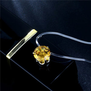 Fashion 4 Styles 8mm Europe Pendant & Necklace Fish Line Transparent line Bridal Wedding Necklaces For Women