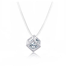 Load image into Gallery viewer, Fashion 4 Styles 8mm Europe Pendant &amp; Necklace Fish Line Transparent line Bridal Wedding Necklaces For Women