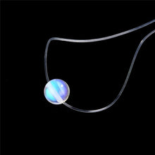 Load image into Gallery viewer, Fashion 4 Styles 8mm Europe Pendant &amp; Necklace Fish Line Transparent line Bridal Wedding Necklaces For Women