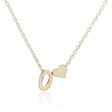Load image into Gallery viewer, Fashion Gold Color Heart Letter Necklace Personalized Name Women Europe Pendant &amp; Necklace Gift For Girlfriend
