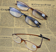 Load image into Gallery viewer, [!Three PAIRS!]full-rim tr90 super light Durable anti allergic men women reading glasses +1.0+1.50+2.00 +2.5+3.0+3.5+4.0