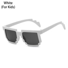 Load image into Gallery viewer, Thug Life Sunglasses Funny Mosaic Sunglasses Retro Gamer Robot Eyewear Pixel Mosaic Sun Glasses Birthday Party Cosplay Favors