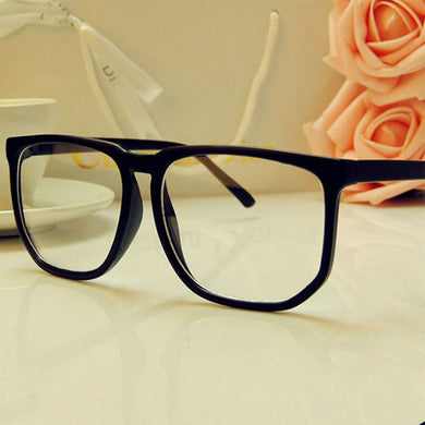 TinffGan Big Glasses Frame  Women large Eyeglasses Frame Men Eye Glasses Frames pc Spectacle black Eyewear oculos de grau