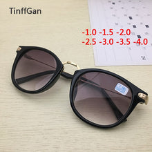 Load image into Gallery viewer, TinffGan Finished Myopia prescription Sunglasses Men Women dioptric Sun glasses for sight nearsighted Eyeglasses -1 1.5 -2 2.5 3