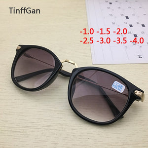 TinffGan Finished Myopia prescription Sunglasses Men Women dioptric Sun glasses for sight nearsighted Eyeglasses -1 1.5 -2 2.5 3