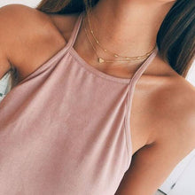 Load image into Gallery viewer, Tiny Heart Necklace for Women SHORT Chain Heart Shape Pendant Necklace Gift Ethnic Bohemian Choker Necklace drop shipping x51