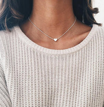Load image into Gallery viewer, Tiny Heart Necklace for Women SHORT Chain Heart Shape Pendant Necklace Gift Ethnic Bohemian Choker Necklace drop shipping x51