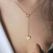 Load image into Gallery viewer, Tiny Heart Necklace for Women SHORT Chain Heart Shape Pendant Necklace Gift Ethnic Bohemian Choker Necklace drop shipping x51
