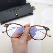 Load image into Gallery viewer, Titanium Acetate Glasses Frame Men Round Optical Myopia Spectacles Women Prescription Eyeglasses Frame  Brand Eyewear