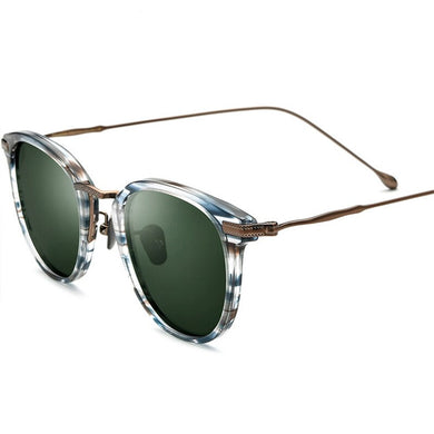 Titanium Acetate Men's Sunglasses Vintage Retro Sunglass Men Women Original Quality Car Driving Glasses Polarized
