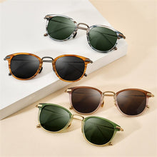 Load image into Gallery viewer, Titanium Acetate Men's Sunglasses Vintage Retro Sunglass Men Women Original Quality Car Driving Glasses Polarized