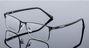 Titanium Alloy Eyeglasses Frame Men Thin Metal Square Myopia Prescription Full Optical Glasses Frames Eyewear Eye