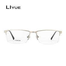 Load image into Gallery viewer, Titanium Alloy Glasses Frame Men Male Square spectacles Eyeglasses Frame Myopia Prescription Glasses Screwless Eyewear