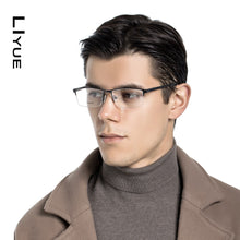 Load image into Gallery viewer, Titanium Alloy Glasses Frame Men Male Square spectacles Eyeglasses Frame Myopia Prescription Glasses Screwless Eyewear