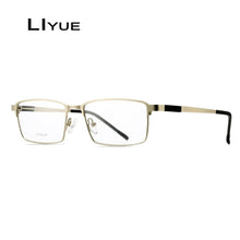 Load image into Gallery viewer, Titanium Alloy Optical Glasses Frame Men 2023 Ultralight Square Myopia Prescription Eyeglasses Male Metal Full eyewear frames