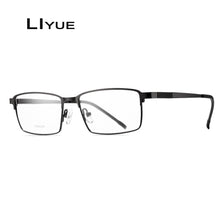 Load image into Gallery viewer, Titanium Alloy Optical Glasses Frame Men 2023 Ultralight Square Myopia Prescription Eyeglasses Male Metal Full eyewear frames