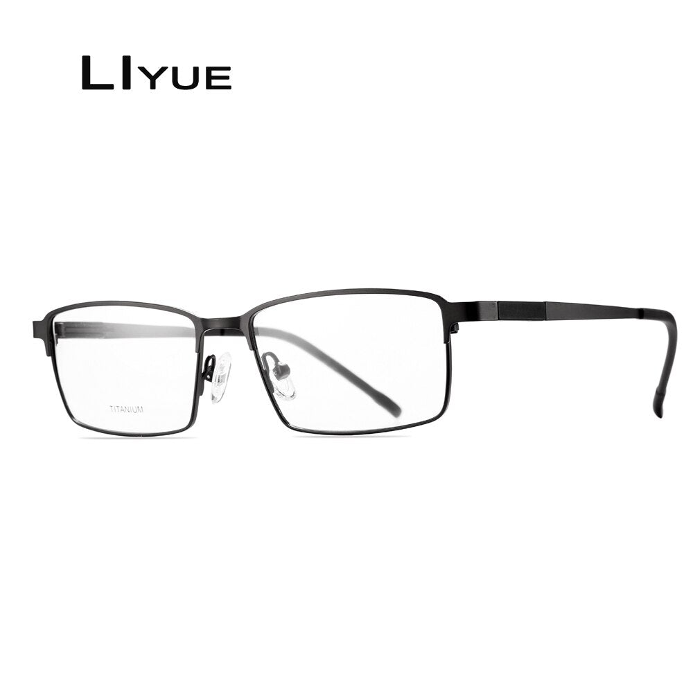 Titanium Alloy Optical Glasses Frame Men 2023 Ultralight Square Myopia Prescription Eyeglasses Male Metal Full eyewear frames