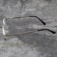 Load image into Gallery viewer, Titanium Alloy UP Half Frame Small Reading Glasses +0.75 +1 +1.25 +1.5 +1.75 +2 +2.25 +2.5 +2.75 +3 +3.25 +3.5 +4