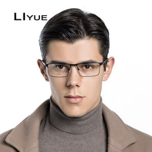 Load image into Gallery viewer, Titanium Alloy eye glasses frame women men 2023 optical eyeglasses myopia prescription computer glass Korean half eyewear frames